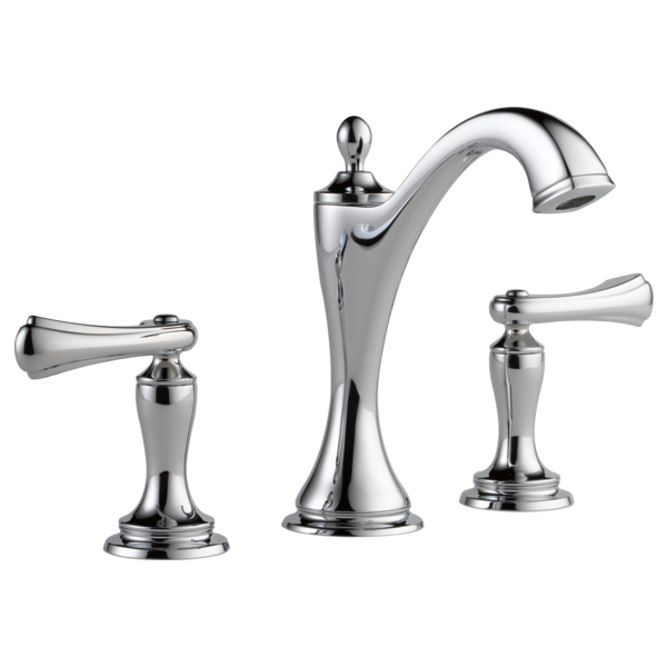 BRIZO CHARLOTTE® Widespread Lavatory Faucet - Less Handles 1.5 GPM - Polished Chrome