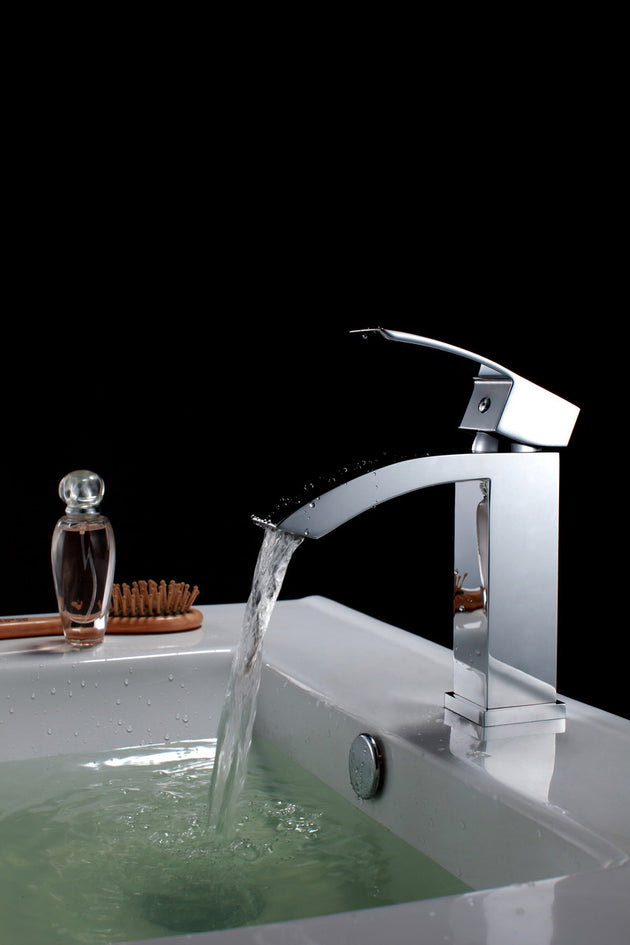 Royal Fall Single Handle Lav Faucet Chrome