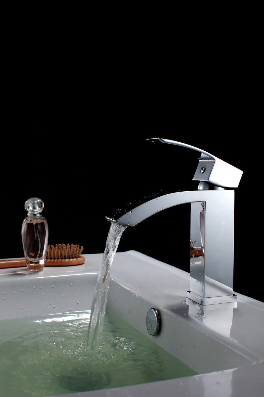 Royal Fall Single Handle Lav Faucet Chrome