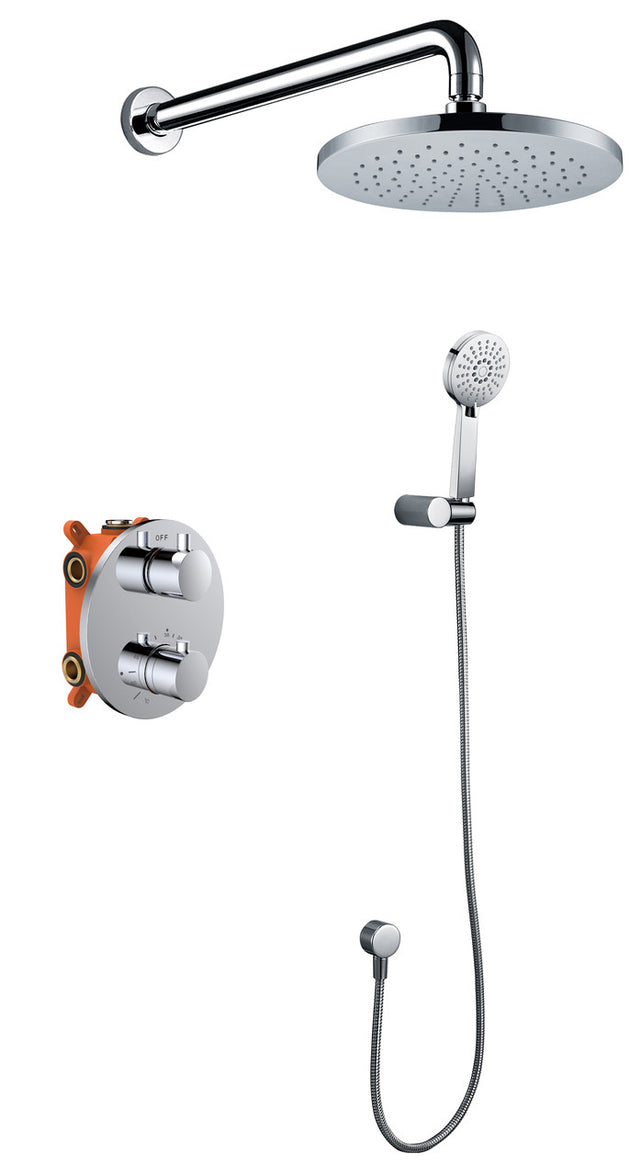 Royal Enzo 2 Way Thermostatic Shower Chrome