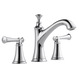 BRIZO BALIZA® Widespread Lavatory Faucet - Less Handles 1.5 GPM - Polished Chrome