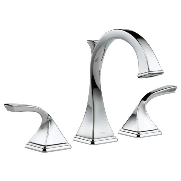 BRIZO VIRAGE® Widespread Lavatory Faucet 1.5 GPM - Polished Chrome