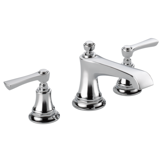 BRIZO ROOK® Widespread Lavatory Faucet - Less Handles 1.2 GPM - Polished Chrome