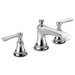 BRIZO ROOK® Widespread Lavatory Faucet - Less Handles 1.5 GPM -  Polished Chrome