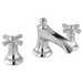 BRIZO ROOK® Widespread Lavatory Faucet with Channel Spout - Less Handles 1.2 GPM - Polished Chrome