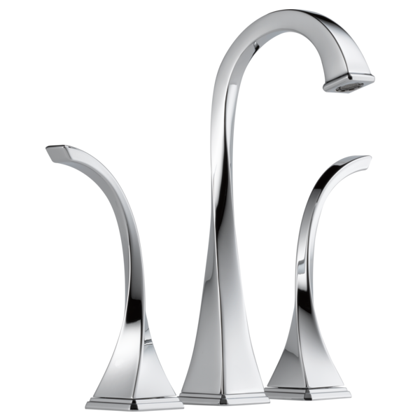 BRIZO VIRAGE® Widespread Vessel Lavatory Faucet 1.5 GPM - Polished Chrome