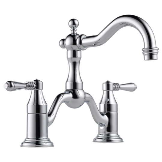 BRIZO TRESA® Two-Handle Widespread Bridge Lavatory Faucet -  Polished Chrome - 65536LF-PC