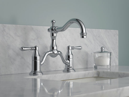 BRIZO TRESA® Two-Handle Widespread Bridge Lavatory Faucet -  Polished Chrome - 65536LF-PC