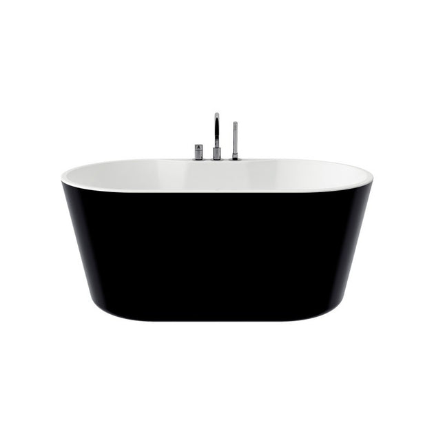 Bain Signature Juliet-black - Artistic bathtub 56 Matt Black / White Interior