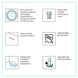 ROXANNE 59" Freestanding Bathtub