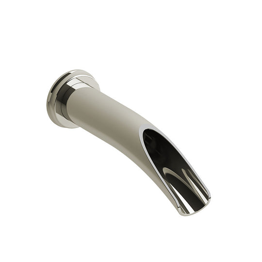 Riobel Open Wall-Mount Tub Spout Polished Nickel - ATOP80PN