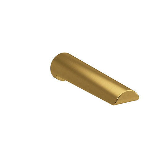 Riobel Wall-Mount Tub Spout Brushed Gold - PB80BG