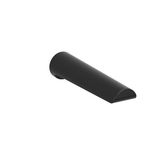 Riobel Wall-Mount Tub Spout Matte Black - PB80BK