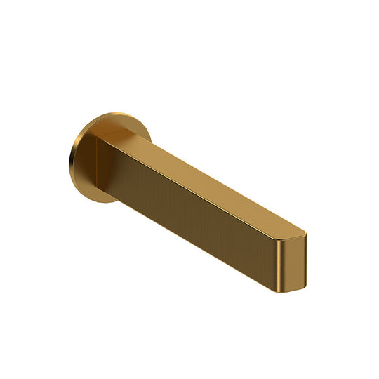 Riobel Wall-Mount Tub Spout Brushed Gold - PXTM80BG