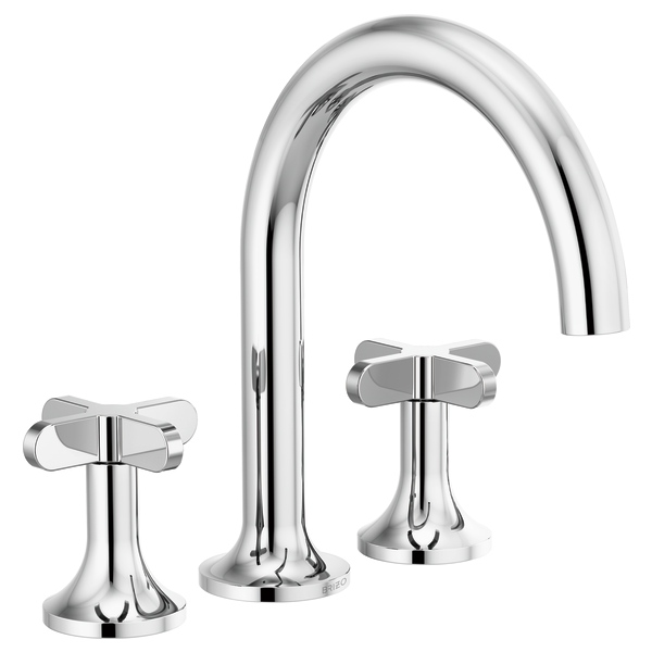 BRIZO ODIN® Roman Tub Faucet - Less Handles - Polished Chrome - HX675-PC