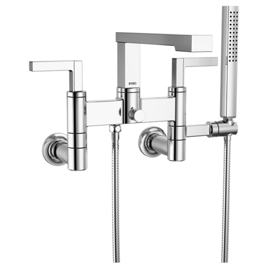BRIZO FRANK LLOYD WRIGHT® BY BRIZO® Two-Handle Tub Filler Trim Kit with Lever Handles - Polished Chrome