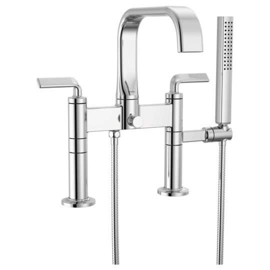 BRIZO ALLARIA™ Two-Handle Tub Filler Trim Kit with Twist Lever Handles - Polished Chrome - T70310-PCLHP