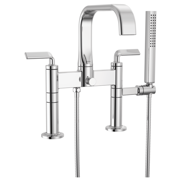 BRIZO ALLARIA™ Two-Handle Tub Filler Trim Kit with Twist Lever Handles - Polished Chrome - T70310-PCLHP