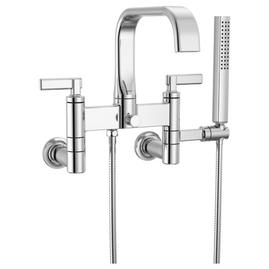BRIZO ALLARIA™ Two-Handle Tub Filler Trim Kit with Lever Handles - Polished Chrome