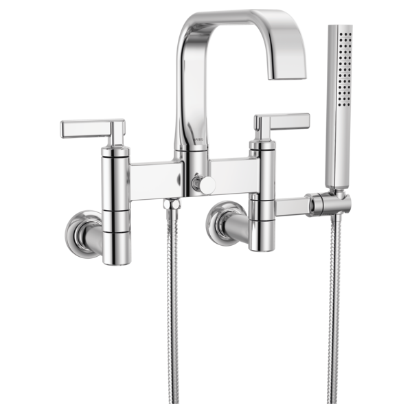 BRIZO ALLARIA™ Two-Handle Tub Filler Trim Kit with Lever Handles - Polished Chrome