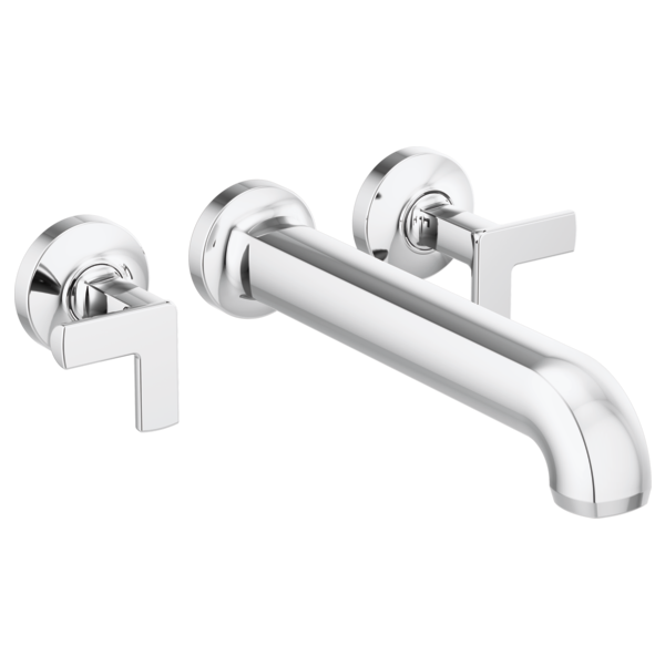 BRIZO KINTSU® Two Handle Wall Mount Tub Filler - Polished Chrome