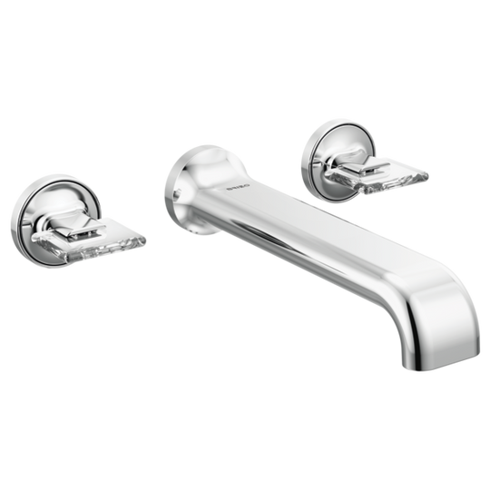 BRIZO ALLARIA™ Two-Handle Wall Mount Tub Filler - Less Handles - Polished Chrome - HK70469-PCCL