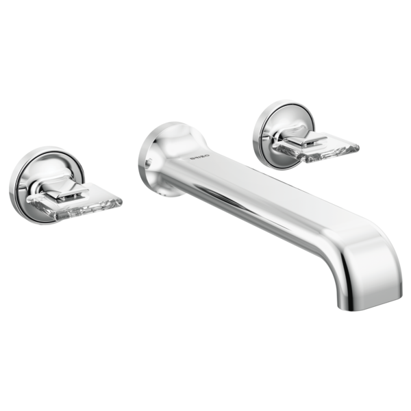 BRIZO ALLARIA™ Two-Handle Wall Mount Tub Filler - Less Handles - Polished Chrome - HK70469-PCCL