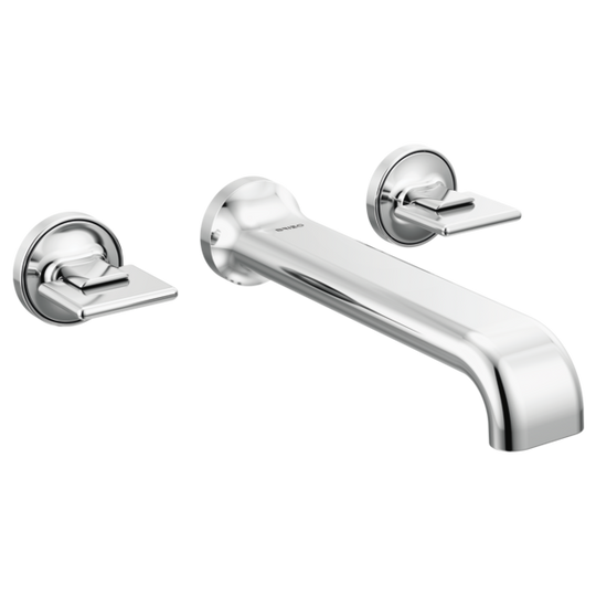 BRIZO ALLARIA™ Two-Handle Wall Mount Tub Filler - Less Handles - Polished Chrome - HK70469-PC