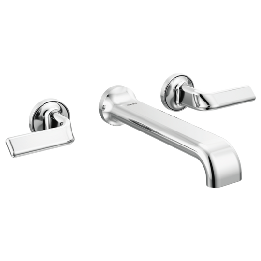 BRIZO ALLARIA™ Two-Handle Wall Mount Tub Filler - Less Handles - Polished Chrome - HL70467-PC