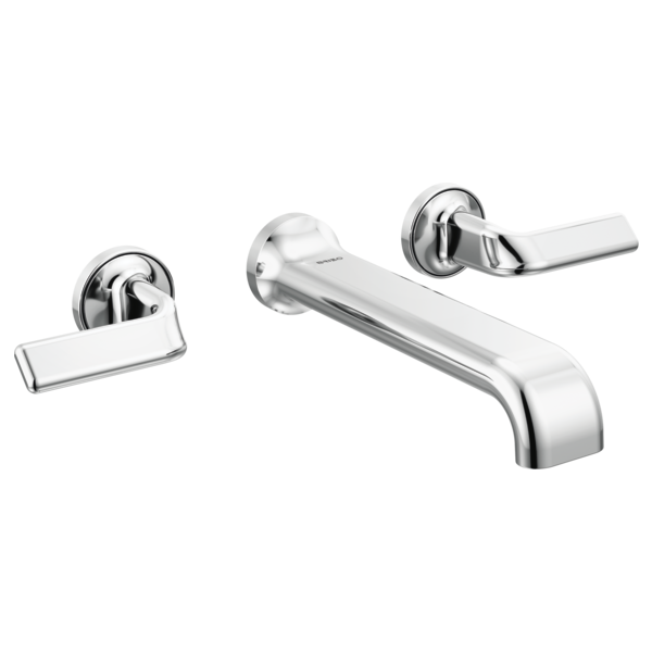 BRIZO ALLARIA™ Two-Handle Wall Mount Tub Filler - Less Handles - Polished Chrome - HL70467-PC