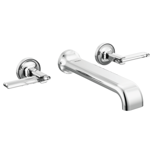 BRIZO ALLARIA™ Two-Handle Wall Mount Tub Filler - Less Handles - Polished Chrome - HL70468-PCCL