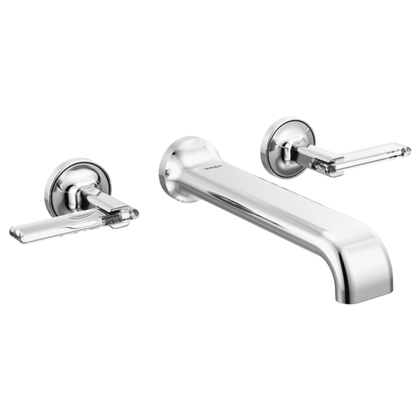 BRIZO ALLARIA™ Two-Handle Wall Mount Tub Filler - Less Handles - Polished Chrome - HL70468-PCCL