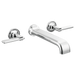 BRIZO ALLARIA™ Two-Handle Wall Mount Tub Filler - Less Handles - Polished Chrome
