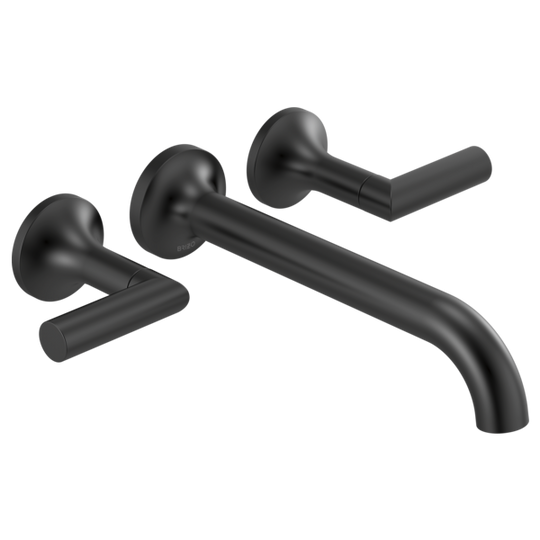 BRIZO JASON WU FOR BRIZO™ Two-Handle Wall Mount Tub Filler - Less Handles - Matte Black - HL70475-BL