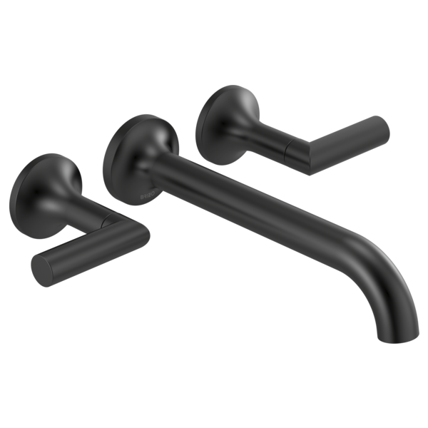 BRIZO JASON WU FOR BRIZO™ Two-Handle Wall Mount Tub Filler - Less Handles - Matte Black - HL70475-BL