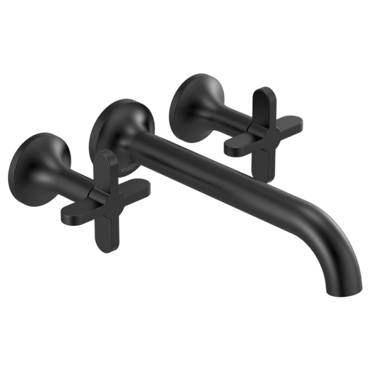 BRIZO JASON WU FOR BRIZO™ Two-Handle Wall Mount Tub Filler - Less Handles - Matte Black