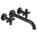 BRIZO JASON WU FOR BRIZO™ Two-Handle Wall Mount Tub Filler - Less Handles - Matte Black