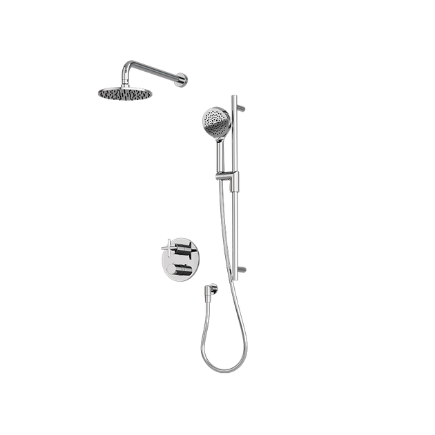 Rubi Lexa 1/2'' Thermostatic Shower Kit - Chrome